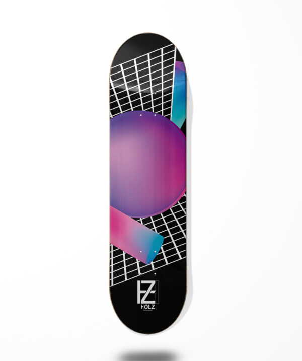 Holz skate deck - Prismatic Esfera
